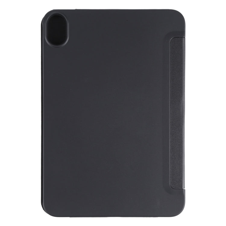 GEBEI Shockproof Horizontal Flip Tablet Leather Case with Three-folding Holder, For iPad mini 2024 / mini 6
