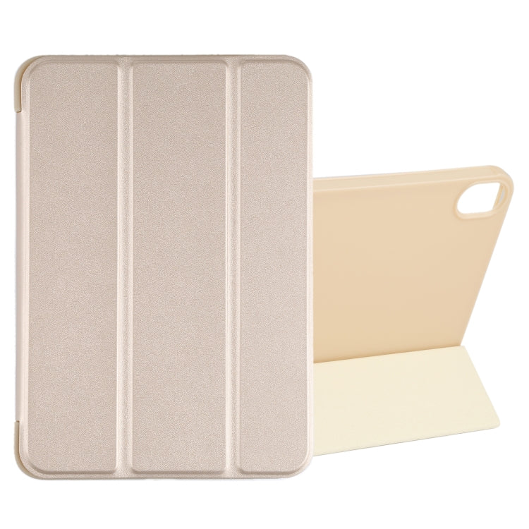 GEBEI Shockproof Horizontal Flip Tablet Leather Case with Three-folding Holder, For iPad mini 2024 / mini 6