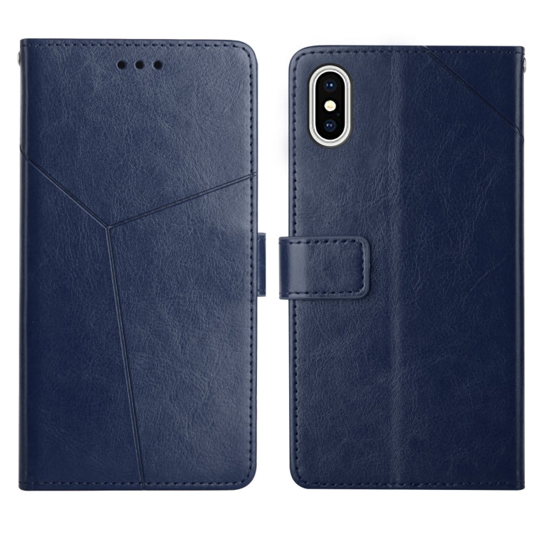 Y Stitching Horizontal Flip Leather Phone Case with Holder & Card Slots & Wallet & Photo Frame, For iPhone XS / X, For iPhone XR, For iPhone XS Max