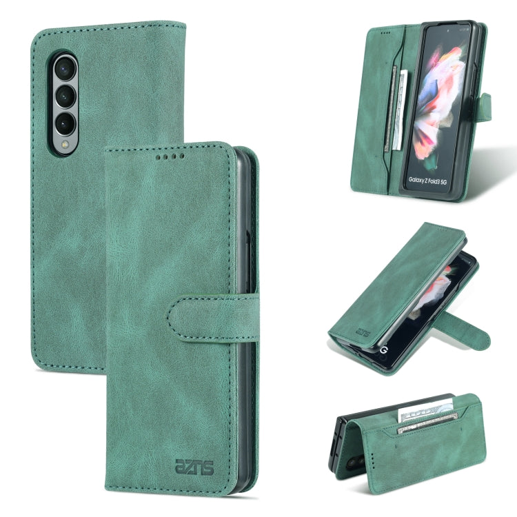 AZNS Dream II Skin Feel PU+TPU Horizontal Flip PU Phone Case, For Samsung Galaxy Z Flip3 5G, For Samsung Galaxy Z Fold3 5G