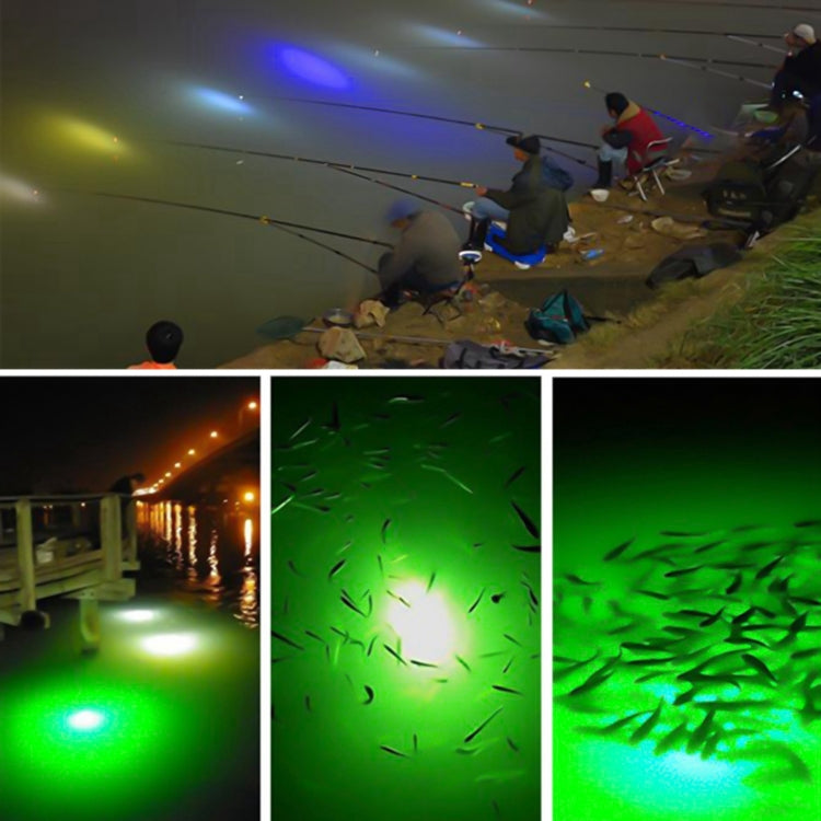 LED Fishing Light Underwater Luminous Lure Lamp, AC/DC 12-24V