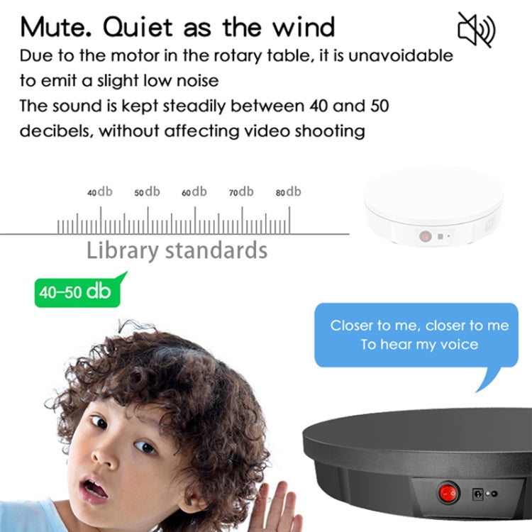 52cm Remote Control Electric Rotating Turntable Display Stand Video Shooting Props Turntable, Plug-in Power, 52cm, Plug-in Power,US Plug, 52cm, Plug-in Power,EU Plug, 52cm, Plug-in Power,AU Plug, 52cm, Plug-in Power,UK Plug, 52cm, Plug-in Power, US Plu...