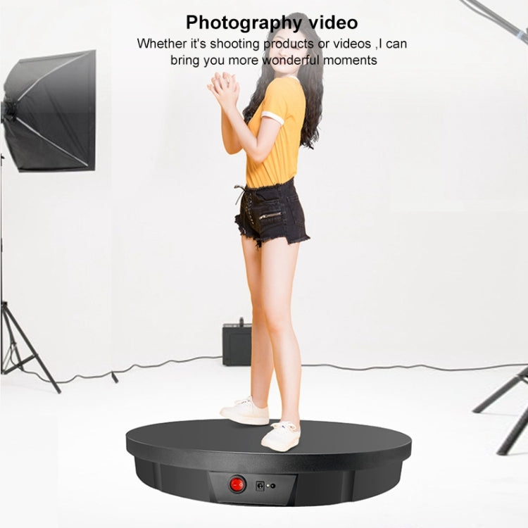 52cm Remote Control Electric Rotating Turntable Display Stand Video Shooting Props Turntable, Charging Power, 52cm, Charging Power,US Plug, 52cm, Charging Power,EU Plug, 52cm, Charging Power,AU Plug, 52cm, Charging Power,UK Plug...