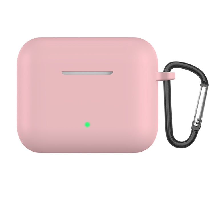 Solid Color Silicone Earphone Protective Case with Hook For Honor Earbuds X2