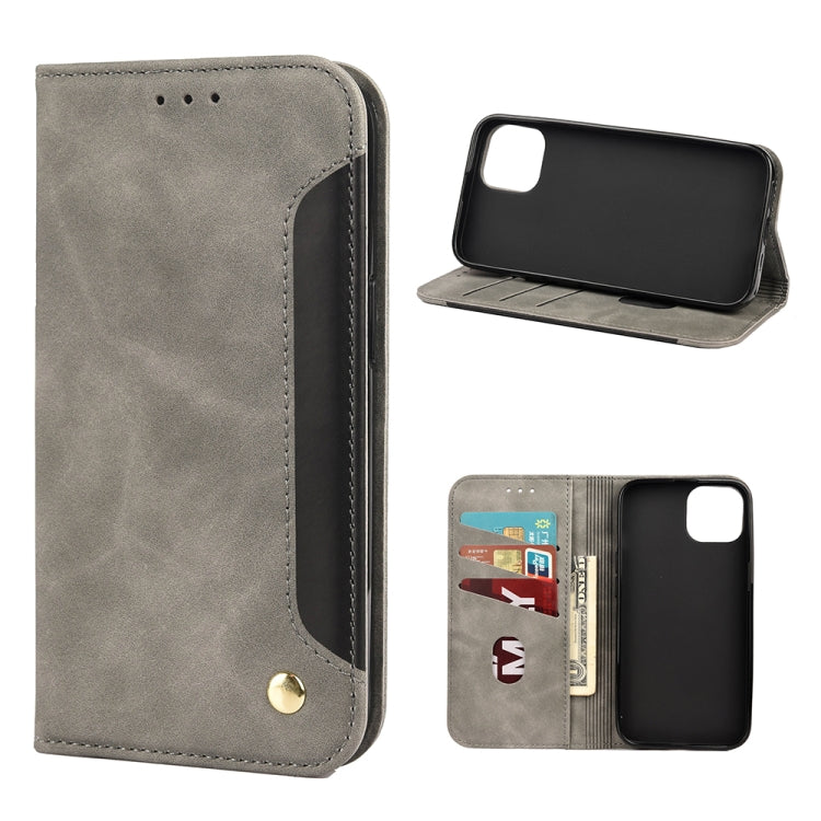 Skin Feel Splicing Leather Phone Case, For iPhone 13 Pro Max, For iPhone 13 Pro, For iPhone 13, For iPhone 13 mini