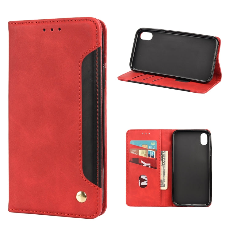 Skin Feel Splicing Leather Phone Case, For iPhone 11 Pro Max, For iPhone 11 Pro, For iPhone 11, For iPhone XS Max