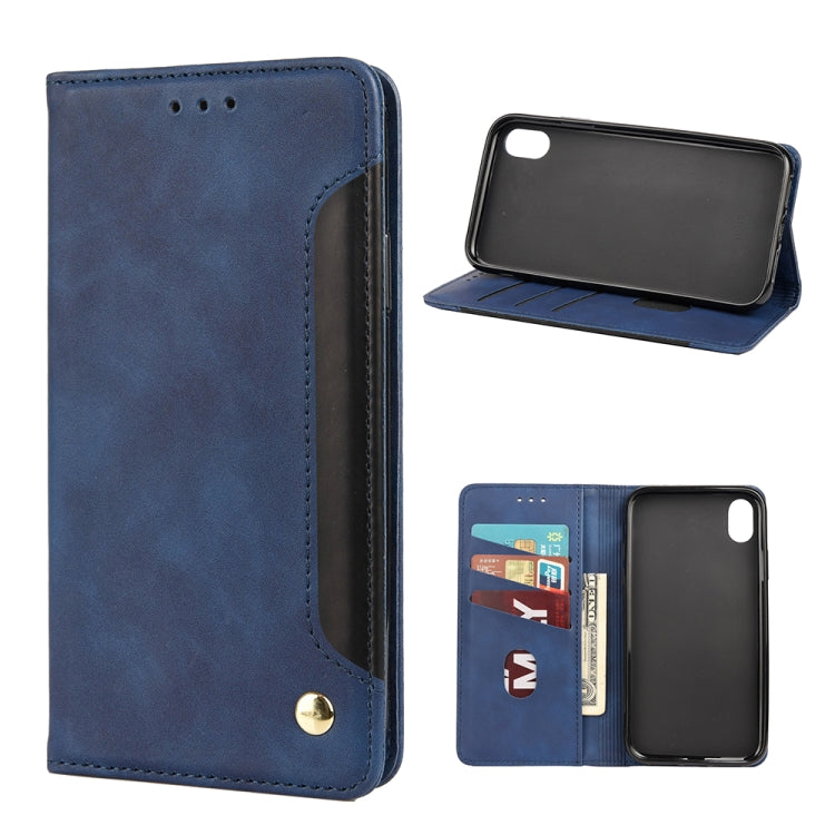 Skin Feel Splicing Leather Phone Case, For iPhone 11 Pro Max, For iPhone 11 Pro, For iPhone 11, For iPhone XS Max