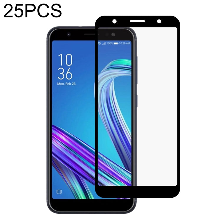 25 PCS Full Glue Full Cover Screen Protector Tempered Glass Film, For Asus ROG Phone II ZS660KL (25 PCS), For Asus Zenfone Go ZB500KL (25 PCS), For Asus Zenfone Max Plus M1 ZB570TL (25 PCS), For Asus ZenFone Max Pro ZB602KL (25 PCS)                    ...