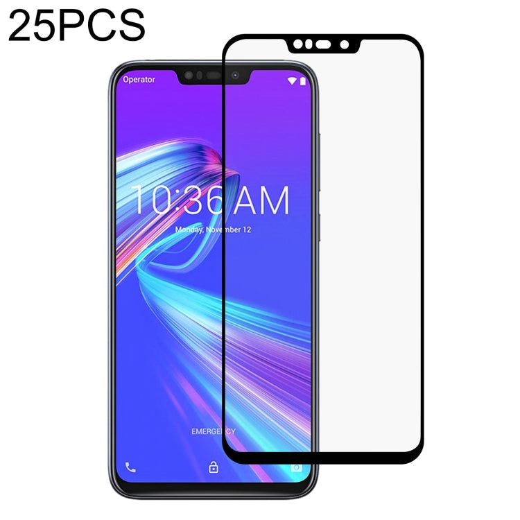 25 PCS Full Glue Full Cover Screen Protector Tempered Glass Film, For Asus ROG Phone II ZS660KL (25 PCS), For Asus Zenfone Go ZB500KL (25 PCS), For Asus Zenfone Max Plus M1 ZB570TL (25 PCS), For Asus ZenFone Max Pro ZB602KL (25 PCS)                    ...