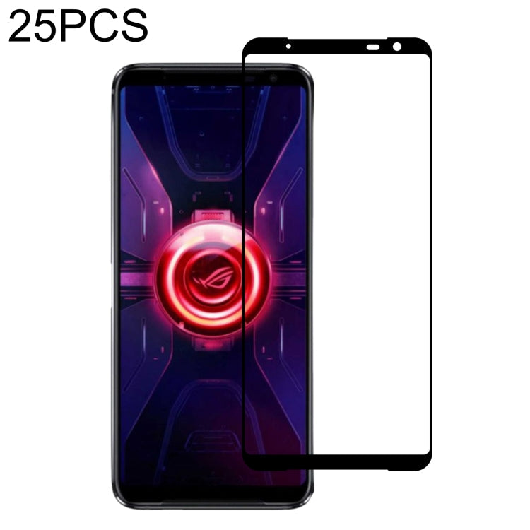 25 PCS Full Glue Full Cover Screen Protector Tempered Glass Film, For Asus ROG Phone II ZS660KL (25 PCS), For Asus Zenfone Go ZB500KL (25 PCS), For Asus Zenfone Max Plus M1 ZB570TL (25 PCS), For Asus ZenFone Max Pro ZB602KL (25 PCS)                    ...