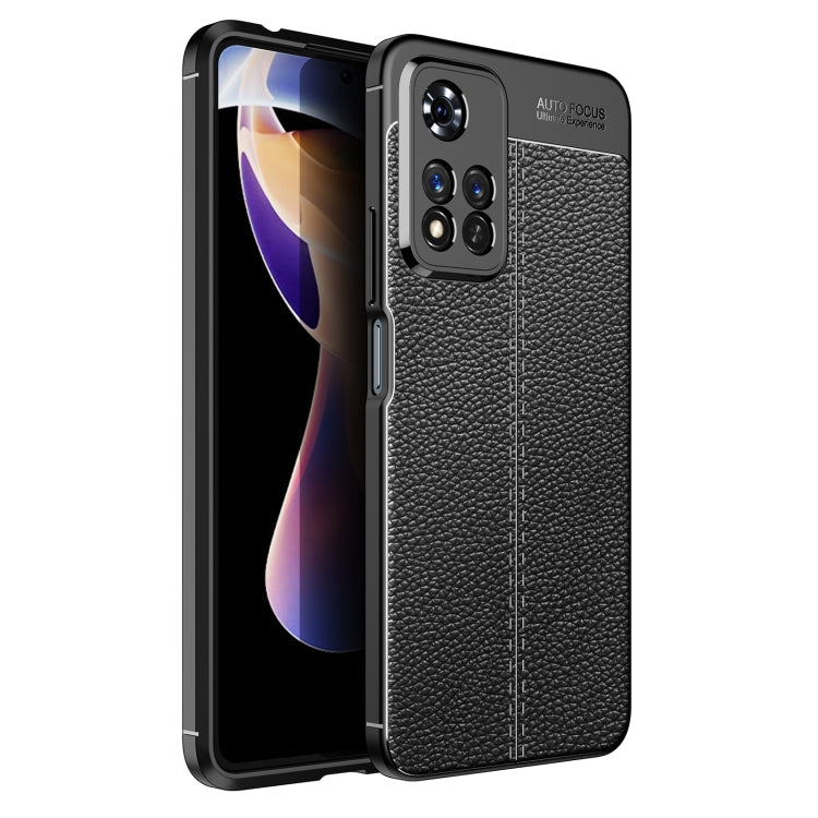 Litchi Texture TPU Shockproof Phone Case, For Xiaomi Redmi Note 11 Pro