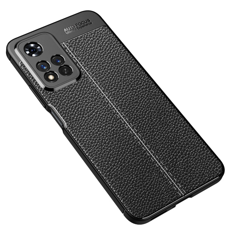Litchi Texture TPU Shockproof Phone Case, For Xiaomi Redmi Note 11 Pro