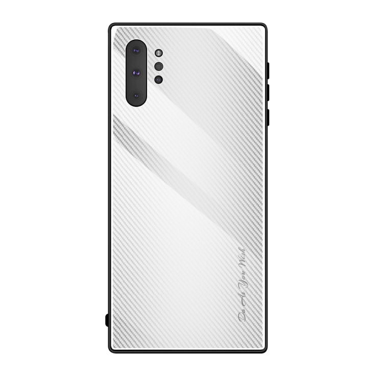 Texture Gradient Glass Protective Case, For Galaxy Note 10 Pro, For Galaxy S10, For iPhone SE 2022 / SE 2020 / 8 / 7, For iPhone XS Max