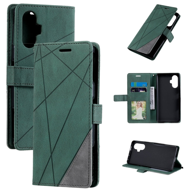 Skin Feel Splicing Horizontal Flip Leather Phone Case, For Xiaomi Redmi 10, For Xiaomi Poco F3 GT