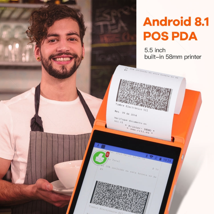 SGT-SP01 5.5 inch HD Screen Handheld POS Receipt Printer, Basic Version,, EU Plug, US Plug, UK Plug, AU Plug