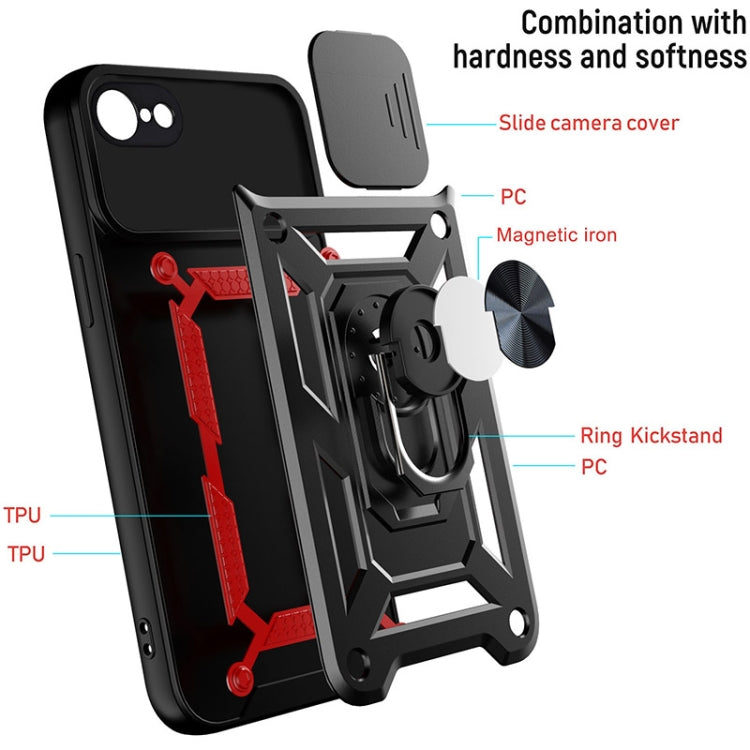 Sliding Camera Cover Design TPU+PC Phone Protective Case, For iPhone SE 2022 / SE 2020 / 8 / 7, For OPPO A9 2020/A5 2020, For OPPO A93 5G / A74 5G / A54 5G, For OPPO Realme C21/C20/C11 2021, For Xiaomi Redmi Note 11 6.5 inch...