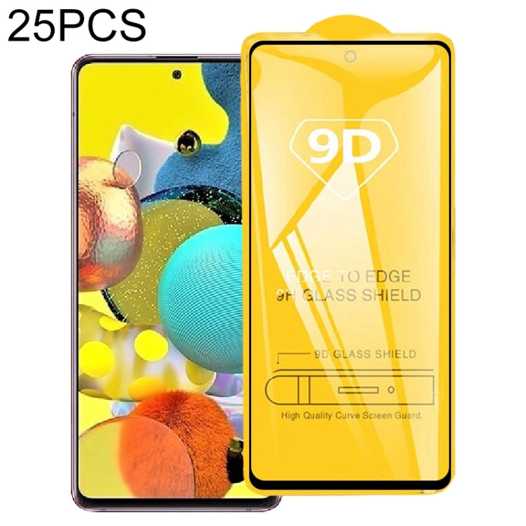 For Samsung Galaxy A53 5G 25pcs 9D Full Glue Screen Tempered Glass Film, For vivo Y20 2021 (25 PCS), For OPPO A53s 5G (25 PCS), For vivo iQOO Neo5 Lite (25 PCS), For OPPO K9s (25 PCS), For OPPO Realme C11 2021 (25 PCS), For vivo S10e (25 PCS)          ...