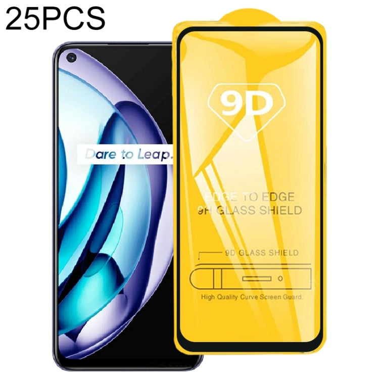 For Samsung Galaxy A53 5G 25pcs 9D Full Glue Screen Tempered Glass Film, For vivo Y20 2021 (25 PCS), For OPPO A53s 5G (25 PCS), For vivo iQOO Neo5 Lite (25 PCS), For OPPO K9s (25 PCS), For OPPO Realme C11 2021 (25 PCS), For vivo S10e (25 PCS)          ...