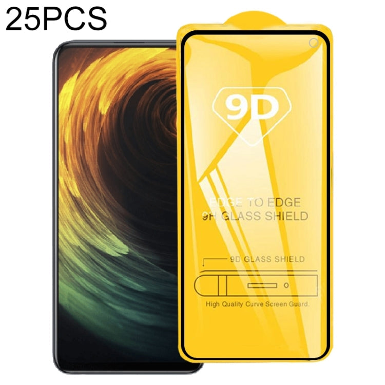 For Samsung Galaxy A53 5G 25pcs 9D Full Glue Screen Tempered Glass Film, For vivo Y20 2021 (25 PCS), For OPPO A53s 5G (25 PCS), For vivo iQOO Neo5 Lite (25 PCS), For OPPO K9s (25 PCS), For OPPO Realme C11 2021 (25 PCS), For vivo S10e (25 PCS)          ...