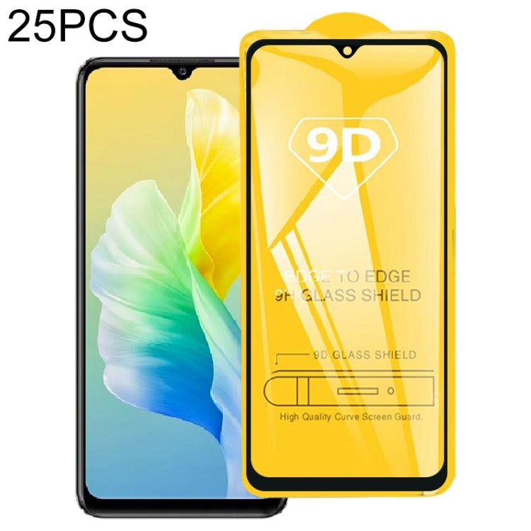 For Samsung Galaxy A53 5G 25pcs 9D Full Glue Screen Tempered Glass Film, For vivo Y20 2021 (25 PCS), For OPPO A53s 5G (25 PCS), For vivo iQOO Neo5 Lite (25 PCS), For OPPO K9s (25 PCS), For OPPO Realme C11 2021 (25 PCS), For vivo S10e (25 PCS)          ...