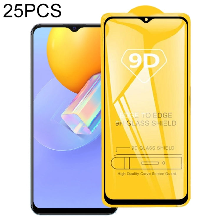 For Samsung Galaxy A53 5G 25pcs 9D Full Glue Screen Tempered Glass Film, For vivo Y20 2021 (25 PCS), For OPPO A53s 5G (25 PCS), For vivo iQOO Neo5 Lite (25 PCS), For OPPO K9s (25 PCS), For OPPO Realme C11 2021 (25 PCS), For vivo S10e (25 PCS)          ...