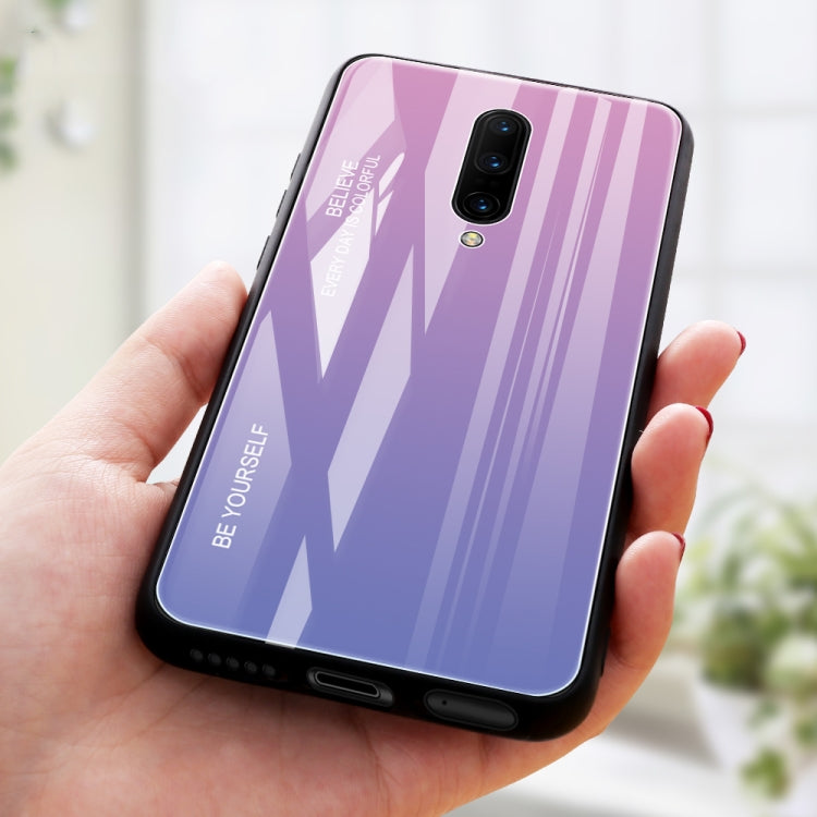 Gradient Color Glass Case, For OnePlus 7 Pro, For Huawei P20, For OPPO F11 Pro
