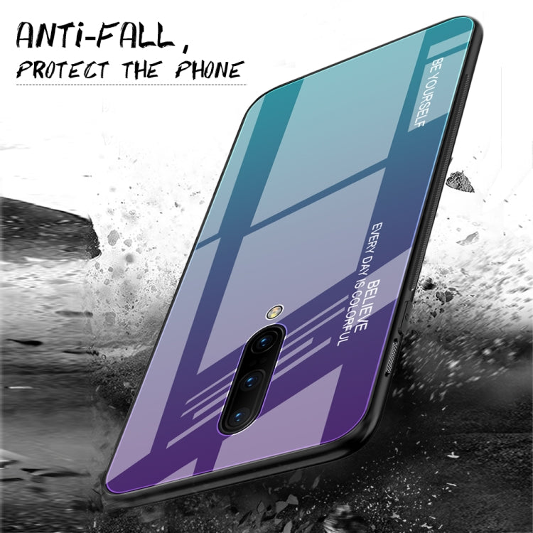 Gradient Color Glass Case, For OnePlus 7 Pro, For Huawei P20, For OPPO F11 Pro