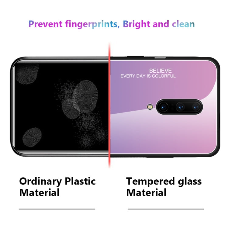 Gradient Color Glass Case, For OnePlus 7 Pro, For Huawei P20, For OPPO F11 Pro