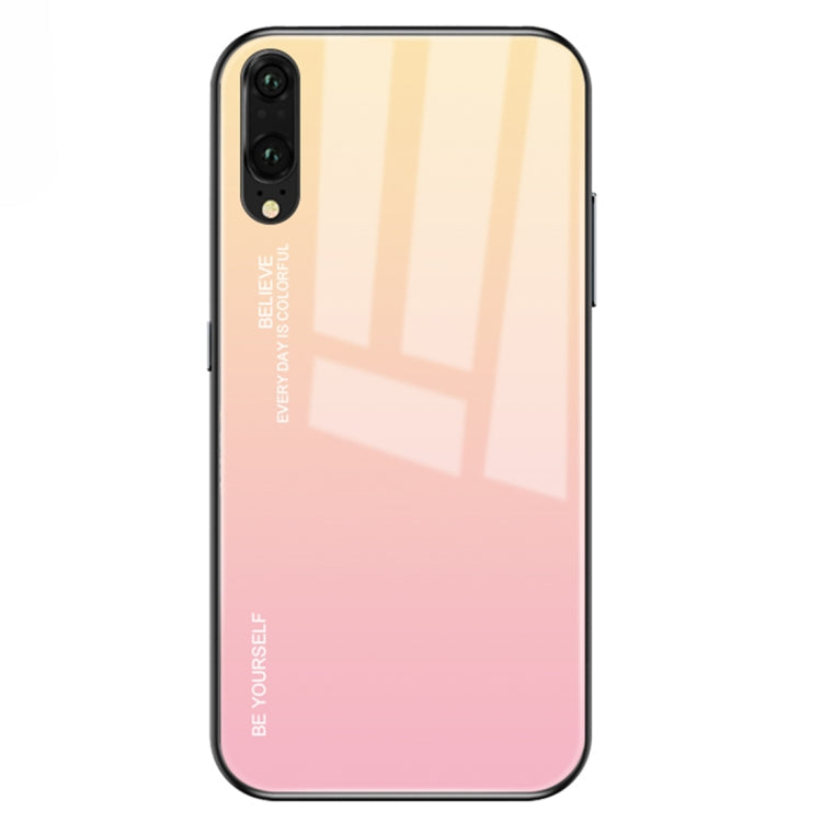 Gradient Color Glass Case, For Xiaomi Mi CC9, For Xiaomi Mi Mix, For Huawei Y7 (2019)