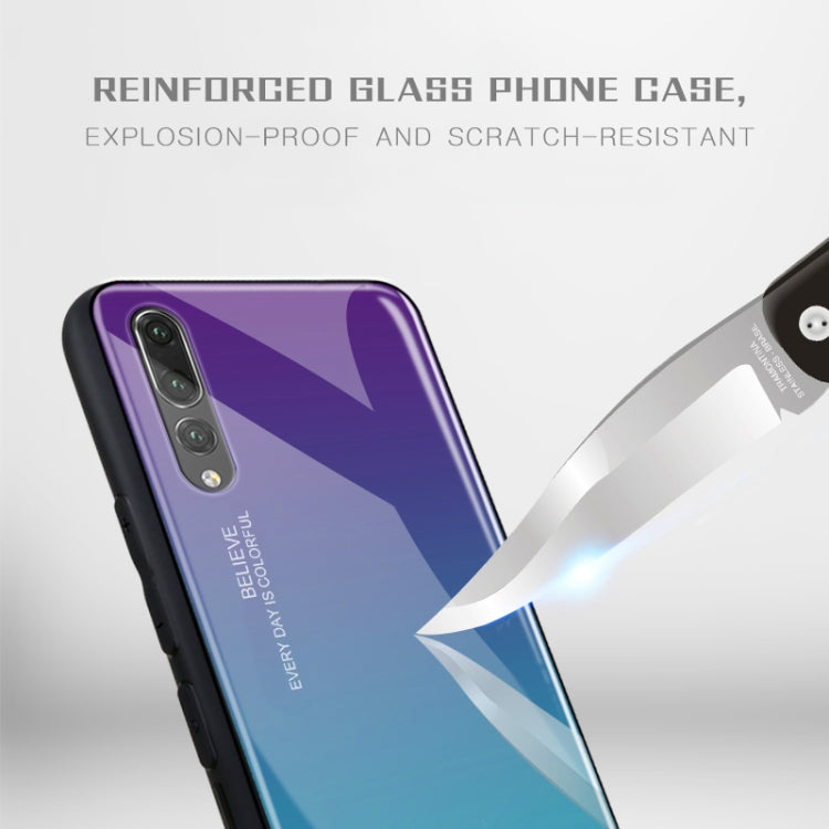 Gradient Color Glass Case, For Xiaomi Mi CC9, For Xiaomi Mi Mix, For Huawei Y7 (2019)