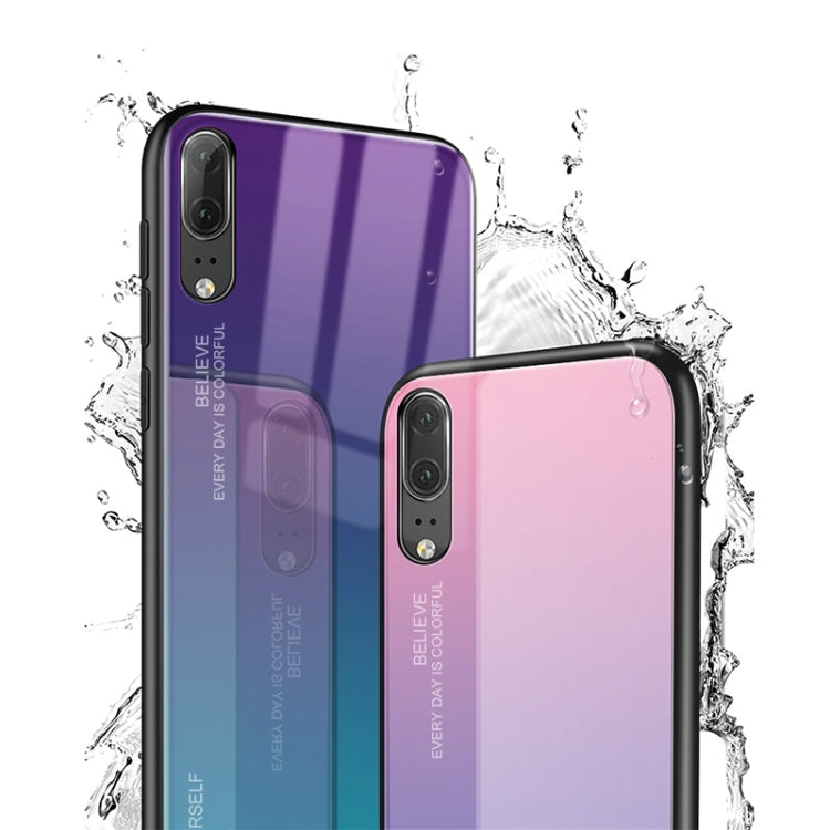 Gradient Color Glass Case, For Xiaomi Mi CC9, For Xiaomi Mi Mix, For Huawei Y7 (2019)