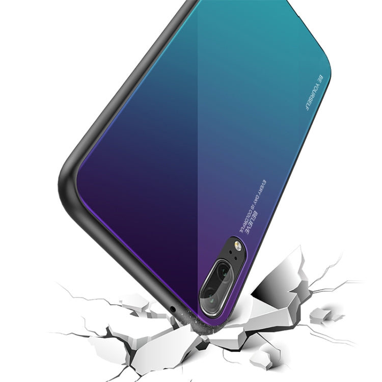 Gradient Color Glass Case, For Xiaomi Mi CC9, For Xiaomi Mi Mix, For Huawei Y7 (2019)