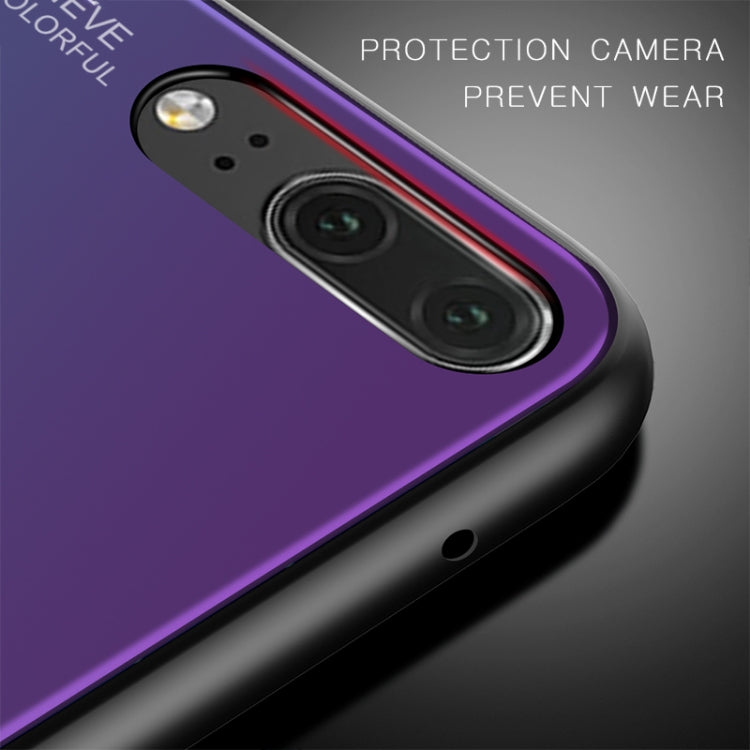 Gradient Color Glass Case, For Xiaomi Mi CC9, For Xiaomi Mi Mix, For Huawei Y7 (2019)