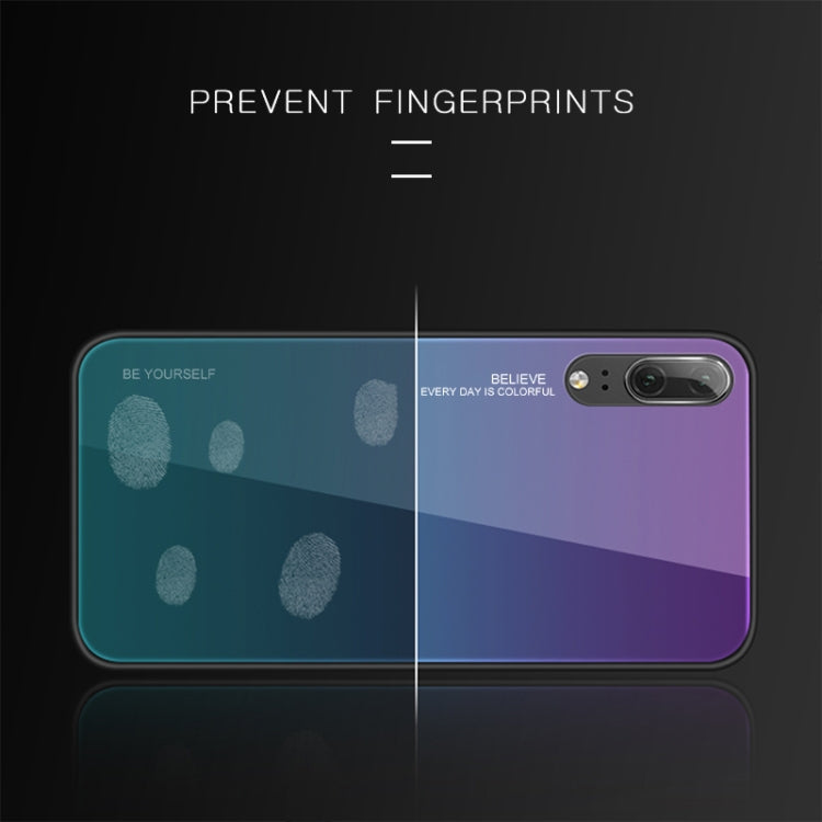 Gradient Color Glass Case, For Xiaomi Mi CC9, For Xiaomi Mi Mix, For Huawei Y7 (2019)
