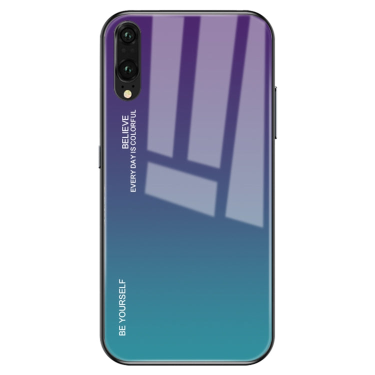 Gradient Color Glass Case, For Xiaomi Mi CC9, For Xiaomi Mi Mix, For Huawei Y7 (2019)