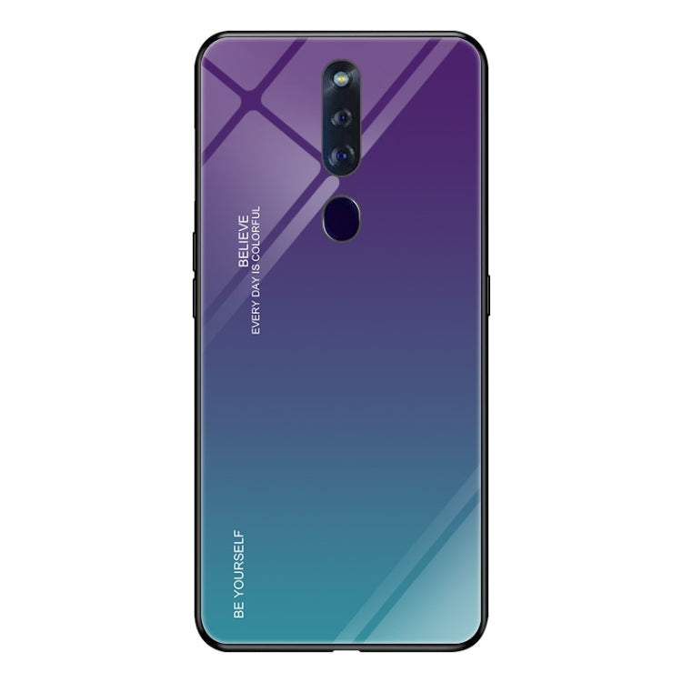 Gradient Color Glass Case, For OnePlus 7 Pro, For Huawei P20, For OPPO F11 Pro