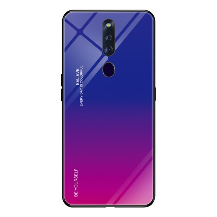 Gradient Color Glass Case, For OnePlus 7 Pro, For Huawei P20, For OPPO F11 Pro