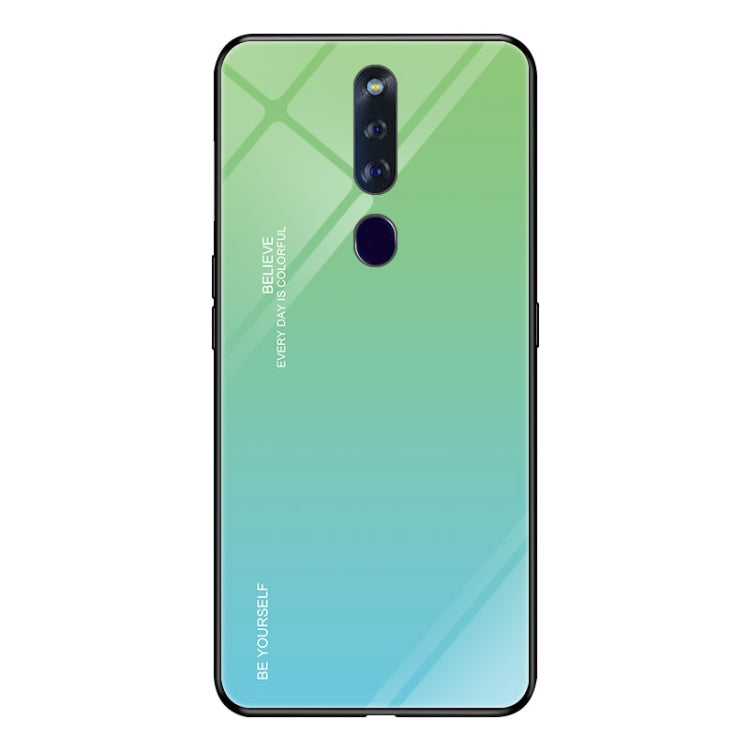 Gradient Color Glass Case, For OnePlus 7 Pro, For Huawei P20, For OPPO F11 Pro