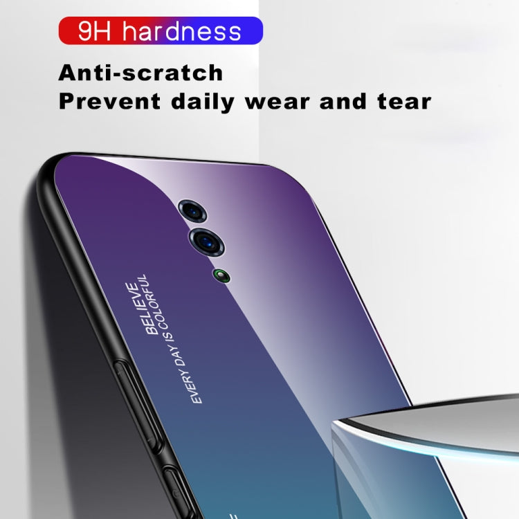 Gradient Color Glass Case, For Xiaomi Redmi Note 7, For Huawei Mate 20, For Huawei P30 Lite