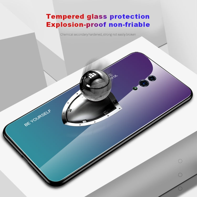 Gradient Color Glass Case, For Xiaomi Redmi Note 7, For Huawei Mate 20, For Huawei P30 Lite
