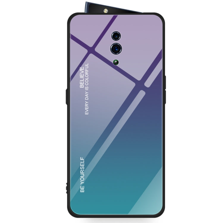 Gradient Color Glass Case, For Xiaomi Redmi Note 7, For Huawei Mate 20, For Huawei P30 Lite