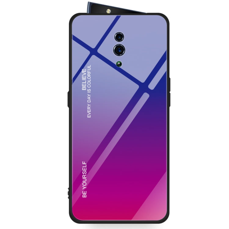Gradient Color Glass Case, For OPPO Find X, For OPPO Reno, For Galaxy S8