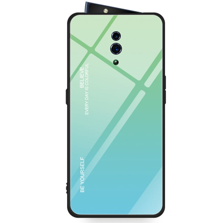 Gradient Color Glass Case, For Xiaomi Redmi Note 7, For Huawei Mate 20, For Huawei P30 Lite