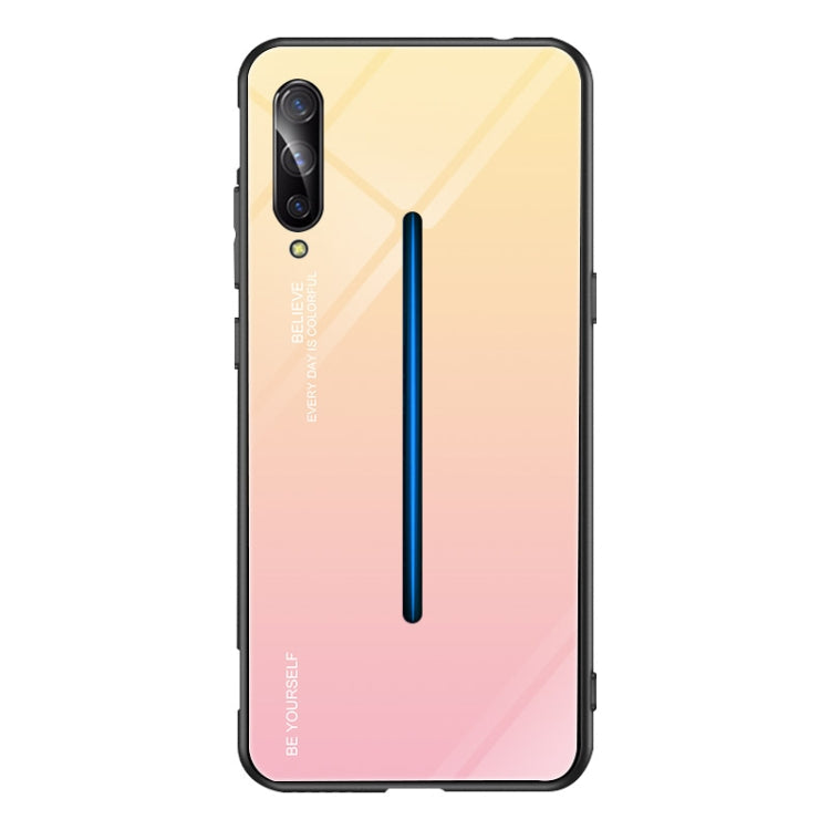 Gradient Color Glass Case, For Xiaomi Redmi Note 7, For Huawei Mate 20, For Huawei P30 Lite
