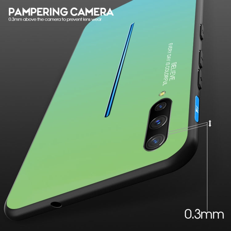 Gradient Color Glass Case, For Vivo IQOO, For VIVO V15 Pro, For VIVO X27