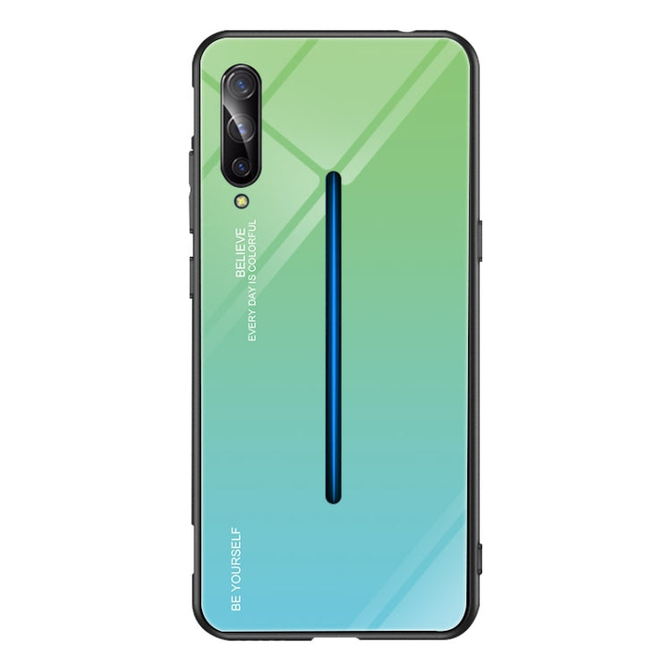 Gradient Color Glass Case, For Xiaomi Redmi Note 7, For Huawei Mate 20, For Huawei P30 Lite