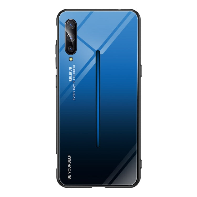 Gradient Color Glass Case, For Xiaomi Redmi Note 7, For Huawei Mate 20, For Huawei P30 Lite
