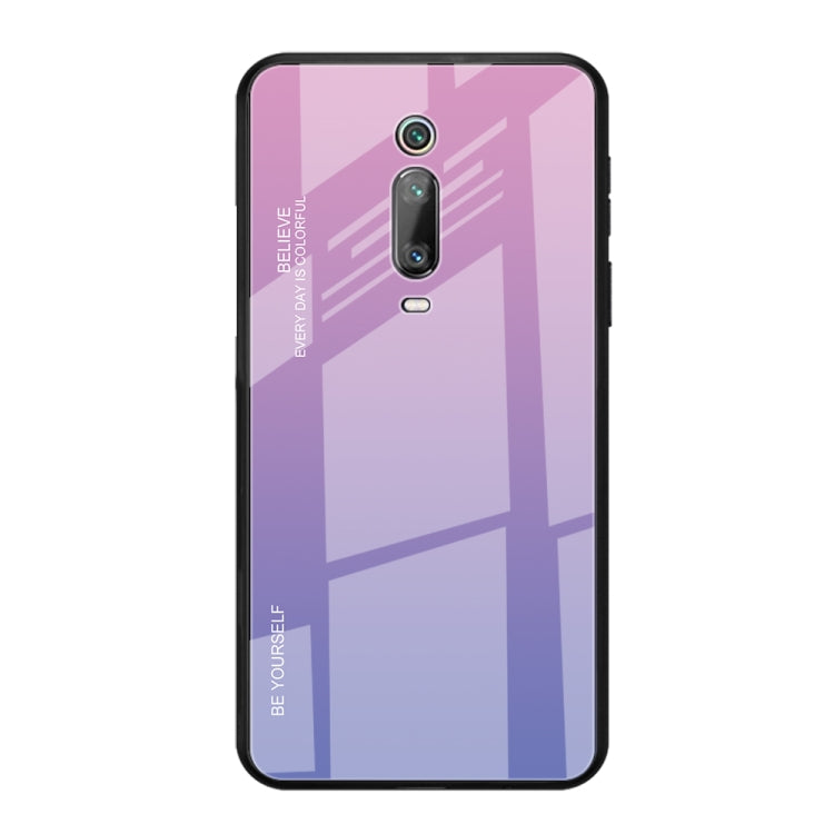Gradient Color Glass Case, For Huawei Enjoy 9s, For Xiaomi Redmi K20, For Xiaomi Redmi Note 5 Pro