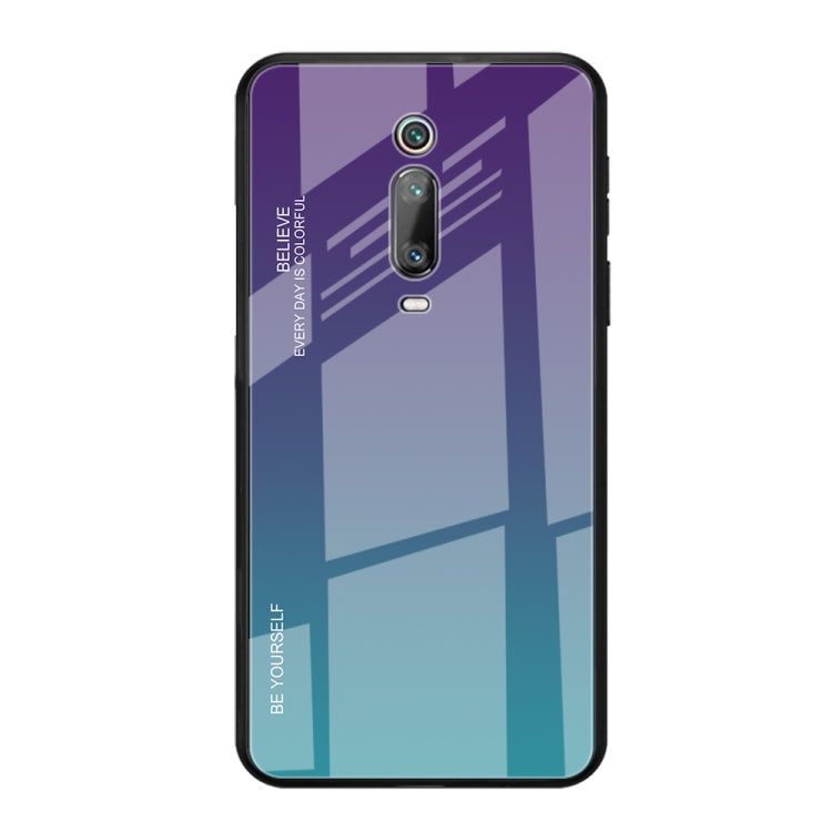 Gradient Color Glass Case, For Huawei Enjoy 9s, For Xiaomi Redmi K20, For Xiaomi Redmi Note 5 Pro