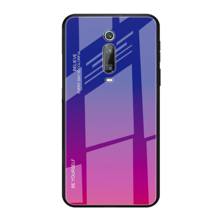 Gradient Color Glass Case, For Huawei Enjoy 9s, For Xiaomi Redmi K20, For Xiaomi Redmi Note 5 Pro